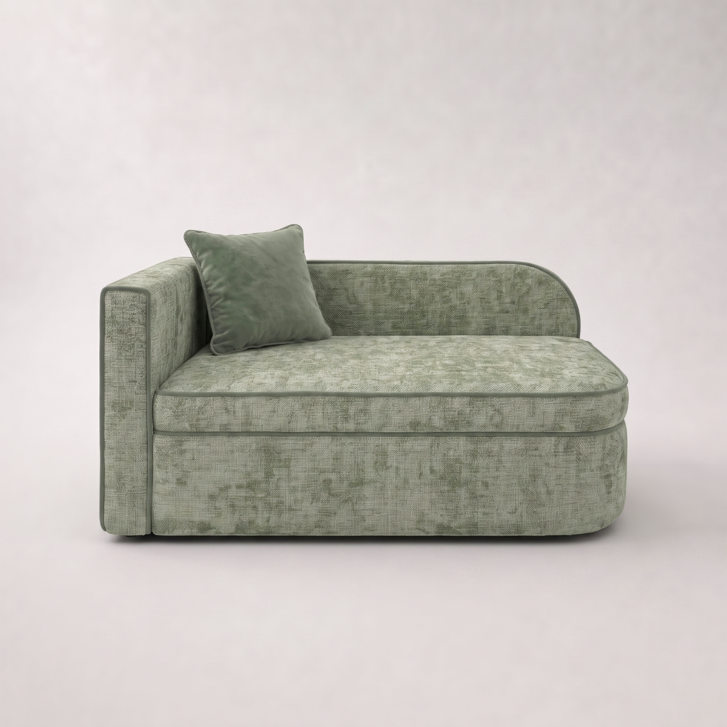 Диван прямой Аби Велюр Круз 72 (Cruz Watergreen)