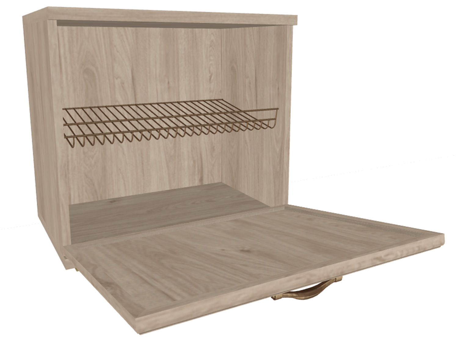 Тумба для обуви Карина Тб-1042 Гикори Джексон Светлый (Гс)