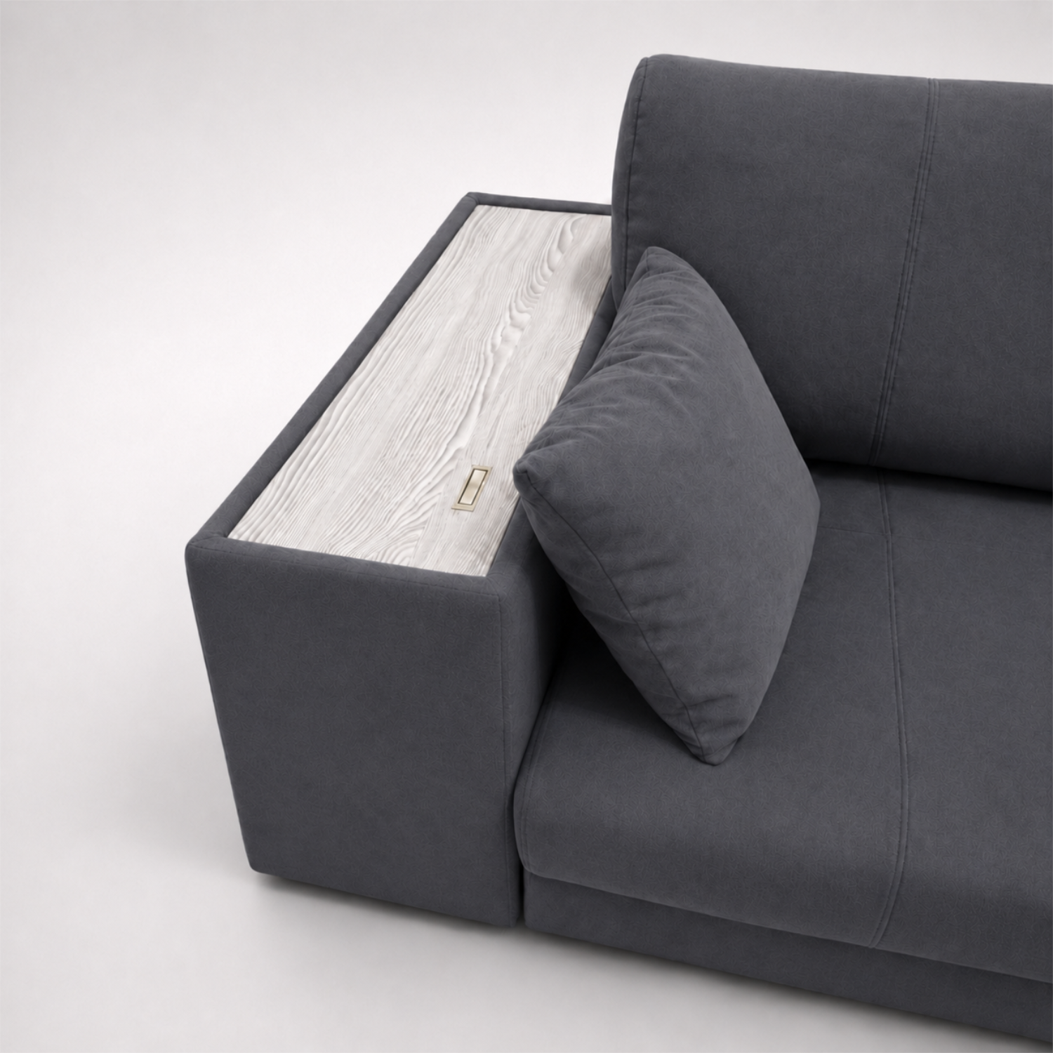 Диван прямой Атлант И Модуль Велюр Ева 07