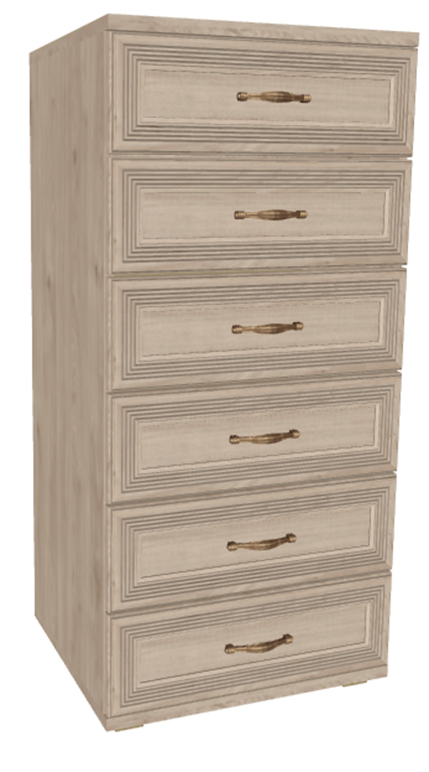 Комод с ящиками Карина Км-1002 Гикори Джексон Светлый (Гс)