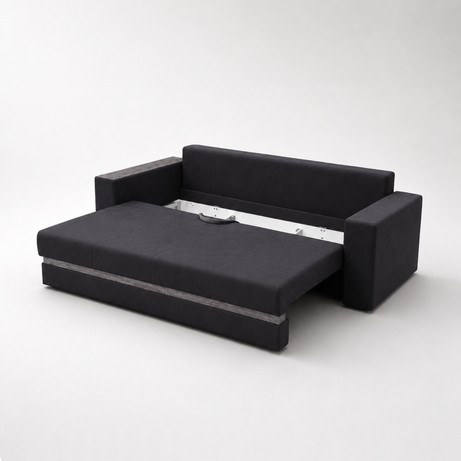 Диван прямой Вегас Велюр Ультра Графит
