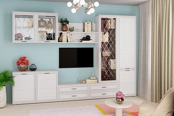 Гостиная "Карина" 8 Снежный Ясень